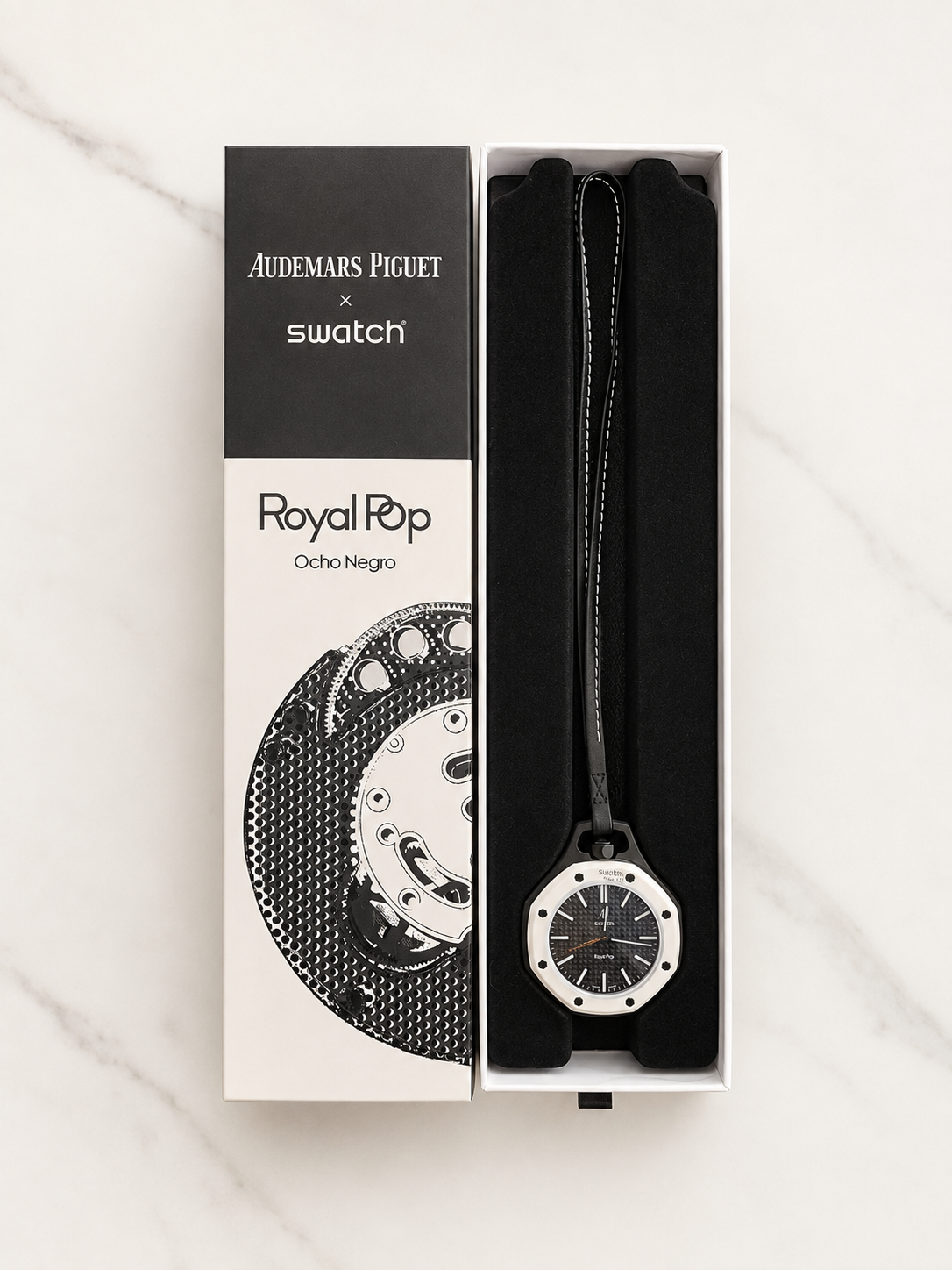 The OCHO NEGRO Audermars Piquet x Swatch Royal Pop