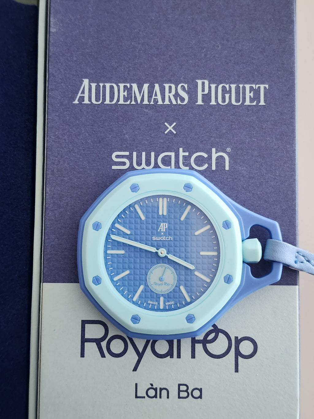 The LAN BA Audermars Piquet x Swatch Royal Pop
