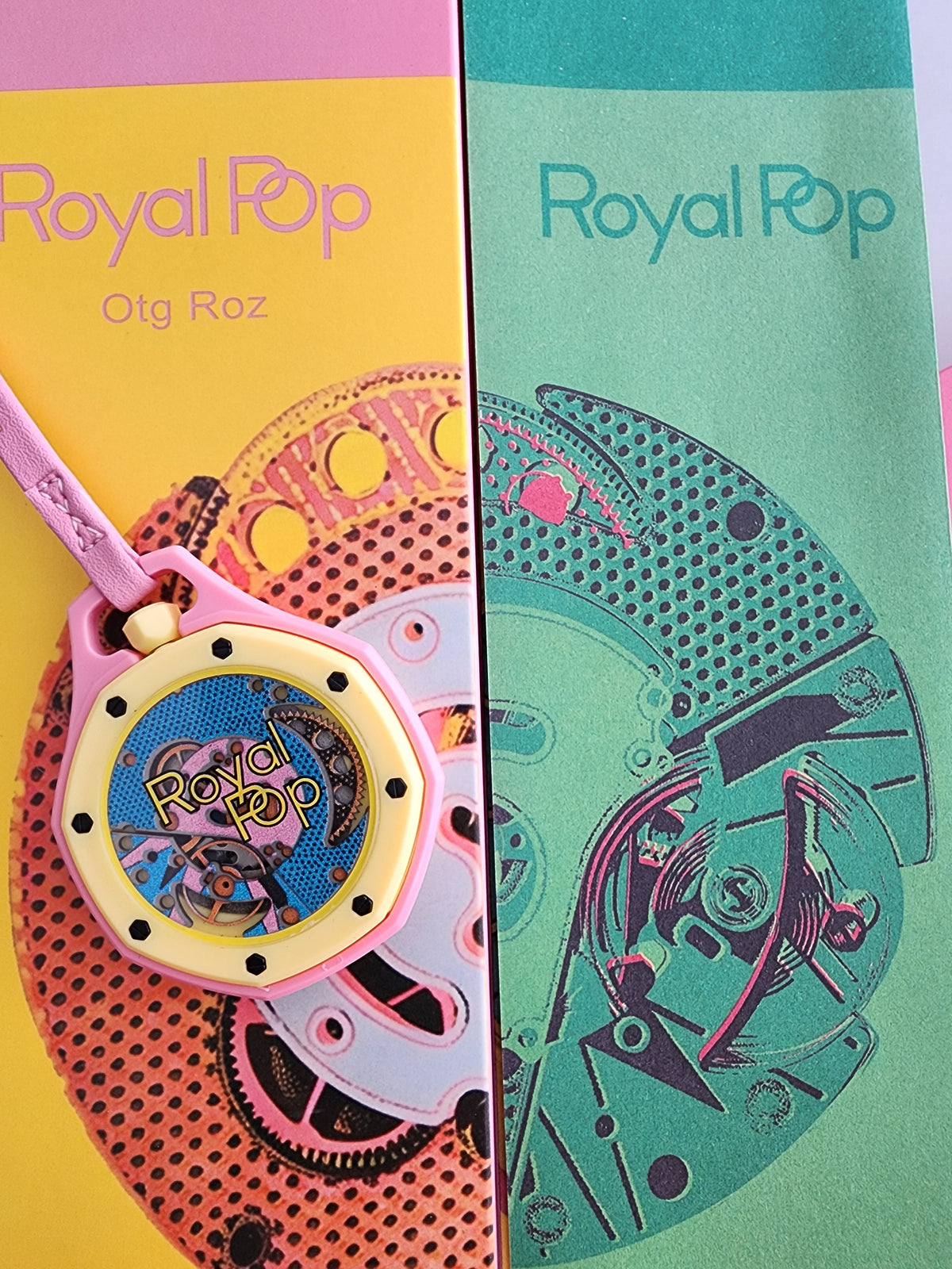 The OTG ROZ Audermars Piquet x Swatch Royal Pop