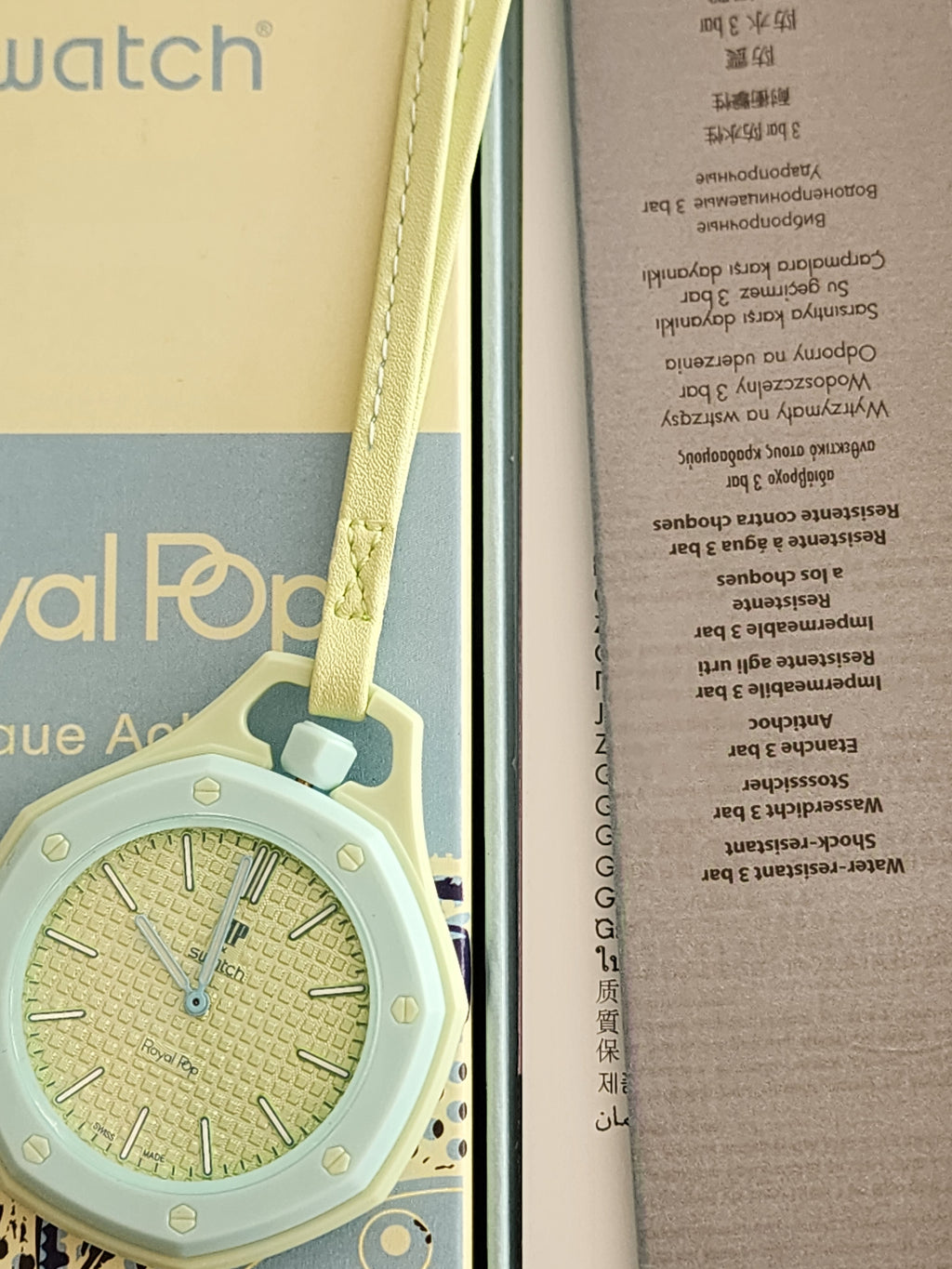 The BLAUE ACHT Audermars Piquet x Swatch Royal Pop