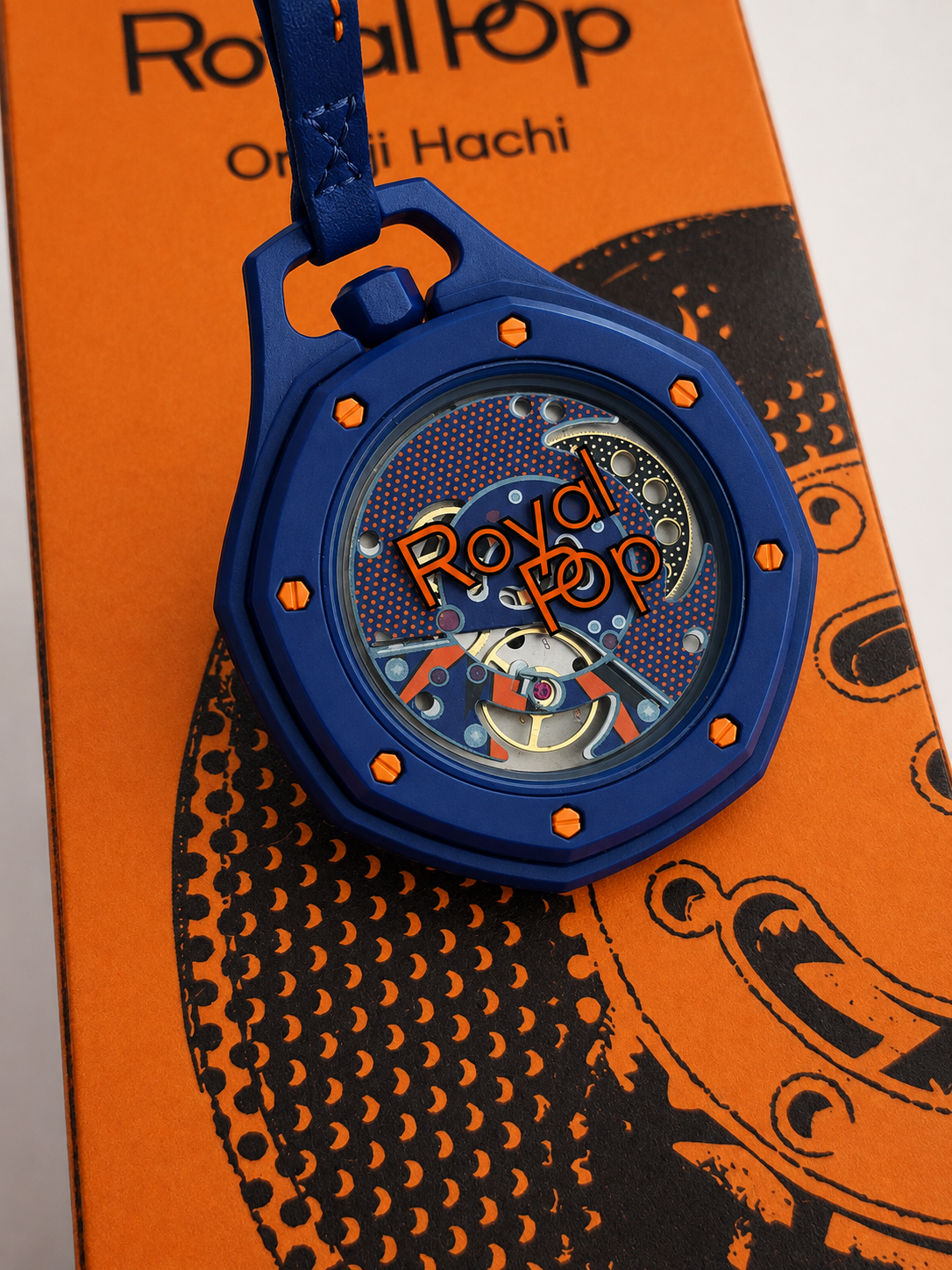 The ORENJI HACHI Audermars Piquet x Swatch Royal Pop