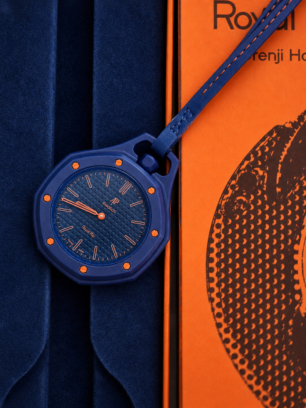 The ORENJI HACHI Audermars Piquet x Swatch Royal Pop