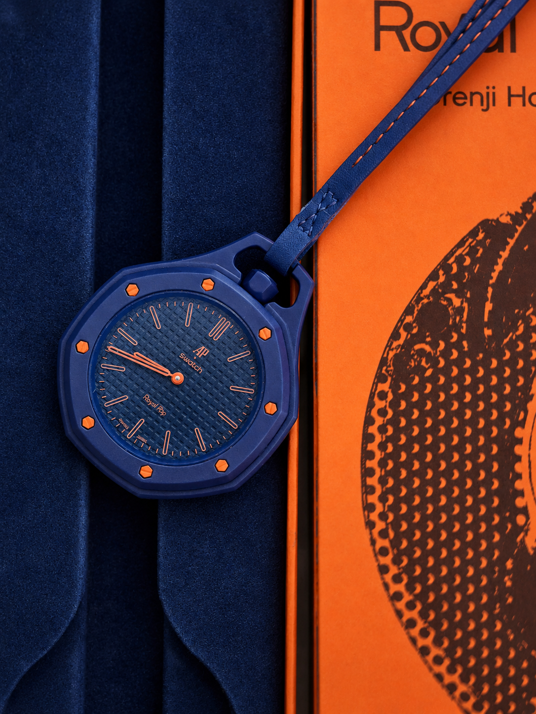 The ORENJI HACHI Audermars Piquet x Swatch Royal Pop