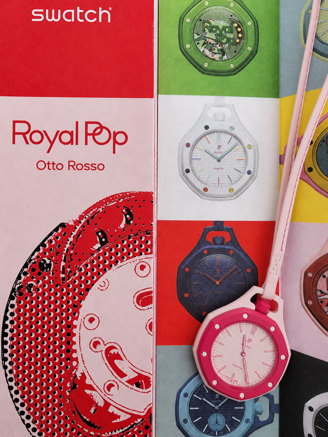 The OTTO ROSSO Audermars Piquet x Swatch Royal Pop